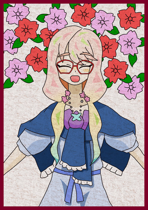 桜に幕